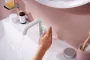 Hansgrohe Tecturis S Fine 110 mosdó csaptelep lefolyógarnitúrával CoolStart matt fehér 73320700 – SzaniterOnline