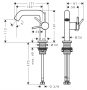 Hansgrohe Tecturis S 110 mosdó csaptelep lefolyógarnitúra nélkül, CoolStart, króm 73321000