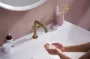 Hansgrohe Tecturis S 110 mosdó csaptelep lefolyógarnitúra nélkül, CoolStart, szálcsiszolt bronz 73321140