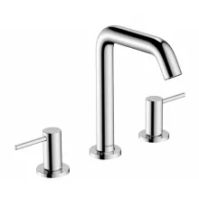   Hansgrohe Tecturis S 150 víztakarékos 3-lyukú mosdó csaptelep lefolyógarnitúrával, króm 73330000