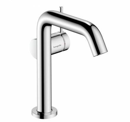 Hansgrohe Tecturis S Fine 150 mosdó csaptelep lefolyógarnitúrával, CoolStart, króm 73340000