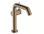 Hansgrohe Tecturis S egykaros hidegindítású mosdó csaptelep Fine 150 Push-Open lefolyógarnitúrával, szálcsiszolt bronz 73342140