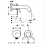 Hansgrohe Tecturis S víztakarékos falsík alatti mosdó csaptelep 16,5 cm-es kifolyóval, szálcsiszolt bronz 73350140