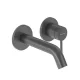 Hansgrohe Tecturis S víztakarékos falsík alatti mosdócsaptelep 16,5 cm-es kifolyóval szálcsiszolt fekete króm 73350340