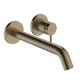 Hansgrohe Tecturis S víztakarékos falsík alatti mosdó csaptelep 22,5 cm-es kifolyóval, szálcsiszolt bronz 73351140