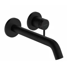   Hansgrohe Tecturis S víztakarékos falsík alatti mosdó csaptelep 22,5 cm-es kifolyóval, matt fekete 73351670