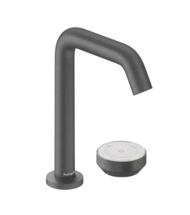 Hansgrohe Tecturis S 150 hidegindítású mosdó csaptelep leeresztővel szálcsiszolt fekete króm 73353340