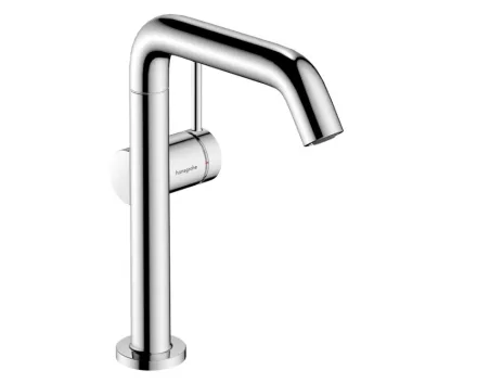 Hansgrohe Tecturis S hidegindítású mosdó csaptelep Fine 210 elforgatható kifolyóval és lefolyógarnitúrával, króm 73364000