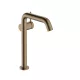 Hansgrohe Tecturis S hidegindítású mosdó csaptelep Fine 240 Push-Open lefolyógarnitúrával, szálcsiszolt bronz 73373140