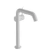 Hansgrohe Tecturis S hidegindítású mosdó csaptelep Fine 240 Push-Open lefolyógarnitúrával, matt fehér 73373700