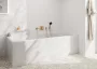 Hansgrohe Tecturis E fali kádtöltő szálcsiszolt bronz 73410140 – SzaniterOnline