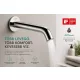 Hansgrohe Tecturis S fali kádtöltő, króm 73411000