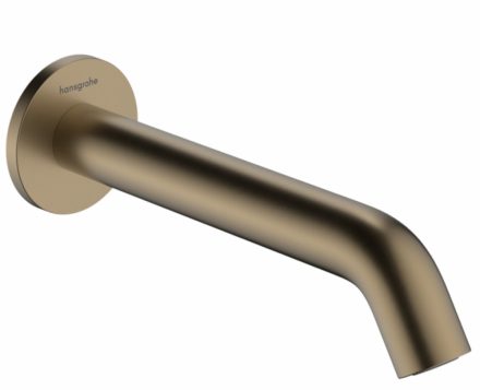 Hansgrohe Tecturis S fali kádtöltő, szálcsiszolt bronz 73411140