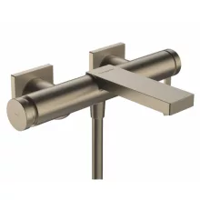 Hansgrohe Tecturis E fali egykaros kádcsaptelep szálcsiszolt bronz 73420140 – SzaniterOnline