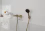 Hansgrohe Tecturis E fali egykaros kádcsaptelep szálcsiszolt bronz 73420140 – SzaniterOnline