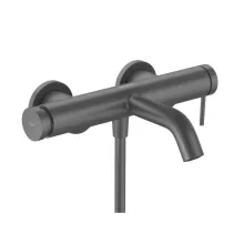 Hansgrohe Tecturis S fali egykaros kádcsaptelep szálcsiszolt fekete króm 73422340