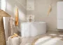 Hansgrohe Tecturis S szabadon álló kádcsaptelep, szálcsiszolt bronz 73440140
