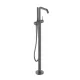 Hansgrohe Tecturis S egykaros szabadonálló kádcsaptelep szálcsiszolt fekete króm 73440340