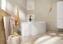 Hansgrohe Tecturis S szabadon álló kádcsaptelep, matt fekete 73440670
