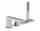 Hansgrohe Tecturis E 3-lyukú kádperemre szerelhető csaptelep sBox króm 73443000 – SzaniterOnline