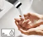Hansgrohe Tecturis E 3-lyukú kádperemre szerelhető csaptelep sBox szálcsiszolt fekete króm 73443340 – SzaniterOnline