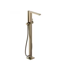   Hansgrohe Tecturis E egykaros szabadonálló kádcsaptelep, szálcsiszolt bronz 73445140