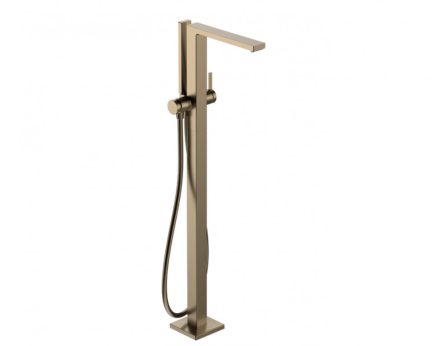 Hansgrohe Tecturis E egykaros szabadonálló kádcsaptelep, szálcsiszolt bronz 73445140