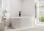 Hansgrohe Tecturis E egykaros szabadonálló kádcsaptelep matt fekete 73445670 – SzaniterOnline