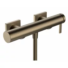 Hansgrohe Tecturis E fali egykaros zuhanycsaptelep szálcsiszolt bronz 73620140 – SzaniterOnline