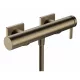 Hansgrohe Tecturis E fali egykaros zuhanycsaptelep szálcsiszolt bronz 73620140 – SzaniterOnline