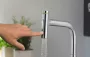 Hansgrohe Metris Select M71 2-lyukú króm konyhai csaptelep, kihúzható kifolyóval 73818000