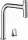 Hansgrohe Metris Select M71 2 lyukú króm konyhai mosogató csaptelep 200, kihúzható zuhanyfejjel 73819000