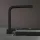 Hansgrohe Aquno Select M81 matt fekete konyhai csaptelep kihúzható kifolyóval 73830670