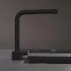 Hansgrohe Aquno Select M81 matt fekete konyhai csaptelep kihúzható kifolyóval 73830670