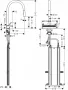 Hansgrohe Aquno Select M81 matt fekete konyhai csaptelep 170, sBox-al, kihúzható kifolyóval 73831670