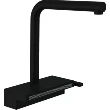   Hansgrohe Aquno Select M81 konyhai csaptelep 250, kihúzható kifolyóval, 2jet, matt fekete 73836670