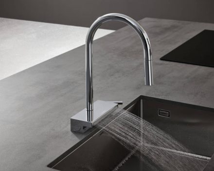 Hansgrohe Aquno Select M81 konyhai csaptelep 170, kihúzható kifolyóval, króm 73837000