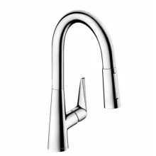   Hansgrohe Talis M51 króm konyhai csaptelep 160, kihúzható zuhanyfejjel 73850000