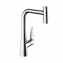   Hansgrohe Talis Select M51 króm konyhai csaptelep, kihúzható kifolyóval 73867000