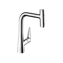   Hansgrohe Talis Select M51 króm konyhai csaptelep, kihúzható kifolyóval 73868000