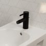 Hansgrohe Zesis S egykaros bidé csaptelep automata lefolyógarnitúrával, matt fekete 74200670