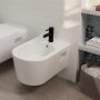 Hansgrohe Zesis S egykaros bidé csaptelep automata lefolyógarnitúrával, matt fekete 74200670