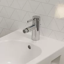   Hansgrohe Zesis S egykaros bidé csaptelep automata fém lefolyógarnitúrával, króm 74201000