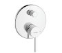 Hansgrohe Zesis S egykaros falsík alatti kádcsaptelep iBoxhoz, króm 74415000