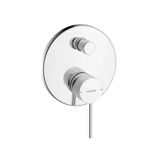   Hansgrohe Zesis S egykaros falsík alatti kádcsaptelep iBox-hoz beépített biztonsági kombinációval, króm 74416000