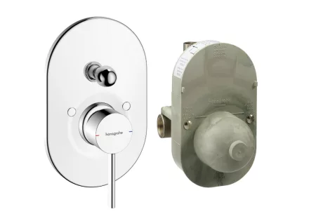 Hansgrohe Zesis S egykaros falsík alatti kádcsaptelep alaptesttel, króm 74418000