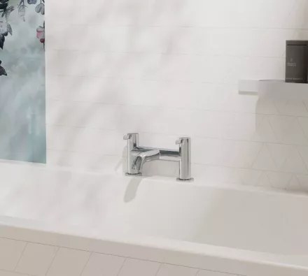 Hansgrohe Zesis S 2 lyukú kádperemre szerelhető csaptelep, króm 74423000