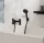 Hansgrohe Zesis S 2 lyukú kádperemre szerelhető csaptelep váltószeleppel és kézizuhannyal, matt fekete 74424670