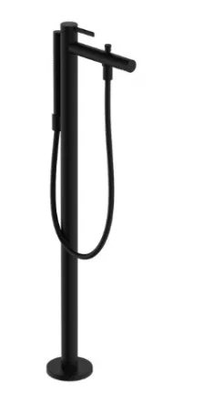 Hansgrohe Zesis S egykaros szabadonálló kádcsaptelep zuhanyszettel, matt fekete 74445670