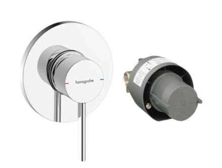 Hansgrohe Zesis S egykaros falsík alatti zuhanycsaptelep alaptesttel, króm 74618000